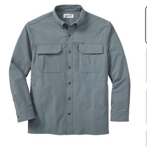 Duluth Trading Men’s Flexpedition Relaxed Fit Long Sleeve Shirt-size XL regular
